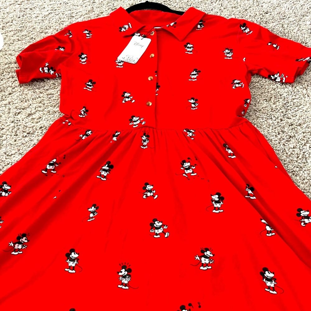 NWT Cakeworthy Mickey dress size xl